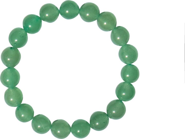 Seree Manifest Collection Luck Green Crystal Beaded Bracelet