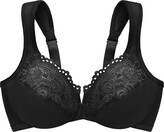 Thumbnail for your product : Glamorise Women's Low Cut WonderWire Lace Bra - 1240 42C Cappuccino