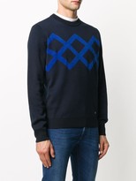 Thumbnail for your product : Emporio Armani Geometric Print Jumper
