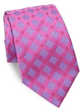 Charvet Large Pattern Silk Tie