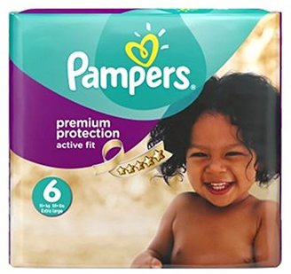 Pampers Active Fit Size 6 Monthly Saving Pack 120 Nappies