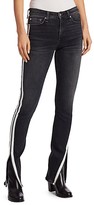 Thumbnail for your product : Rag & Bone Cate Mid-Rise Racing Stripe Skinny Jeans