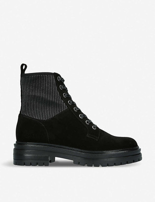 Gianvito Rossi Martis 20 leather combat boots