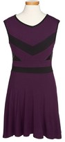 Thumbnail for your product : Sally Miller Colorblock Skater Dress (Big Girls)