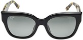 Thumbnail for your product : Maui Jim Siren Song (Black Gloss/Tokyo Tortoise Temples/Neutral Grey) Athletic Performance Sport Sunglasses