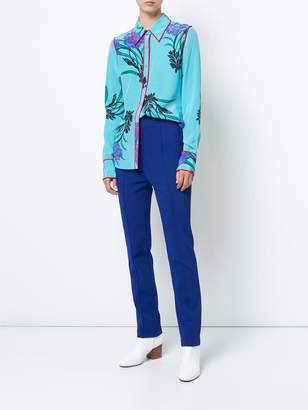 Diane von Furstenberg high-waisted skinny trousers