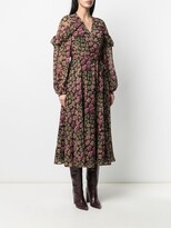Thumbnail for your product : Polo Ralph Lauren Floral Shift Midi Dress