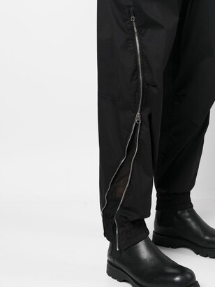 Stone Island Shadow Project Zip-Detailing Loose-Fit Trousers