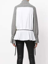 Thumbnail for your product : Sacai contrast panel jumper