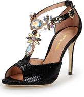 Thumbnail for your product : Moda In Pelle Luxer Jewelled T-Bar Sandals