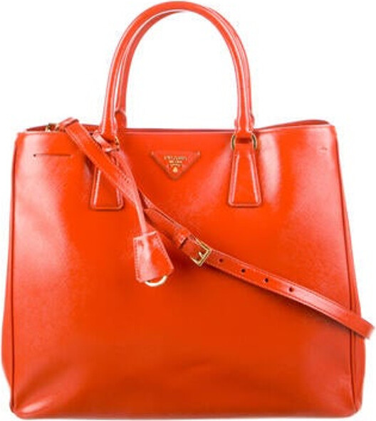 Prada Saffiano Vernice Bag | ShopStyle