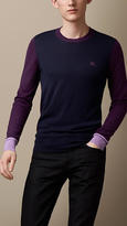 Thumbnail for your product : Burberry Colour Block Cashmere Sweater
