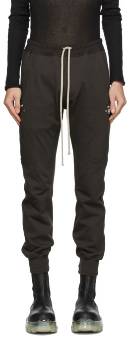 rick owens cargo joggers