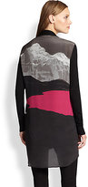 Thumbnail for your product : Akris Punto Swiss Alps-Print Cardigan