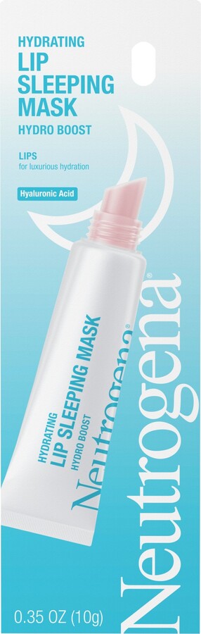 Neutrogena Hydro Boost Hydrating Clear Lip Sleeping Mask Tube, 0.35 oz