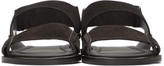 Thumbnail for your product : Giorgio Armani Brown Suede Sandal