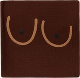 Thumbnail for your product : Cold Picnic Brown & Beige Boob Cushion Cover