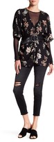 Thumbnail for your product : 7 For All Mankind Gwenevere Frayed Hem Ankle Jeans