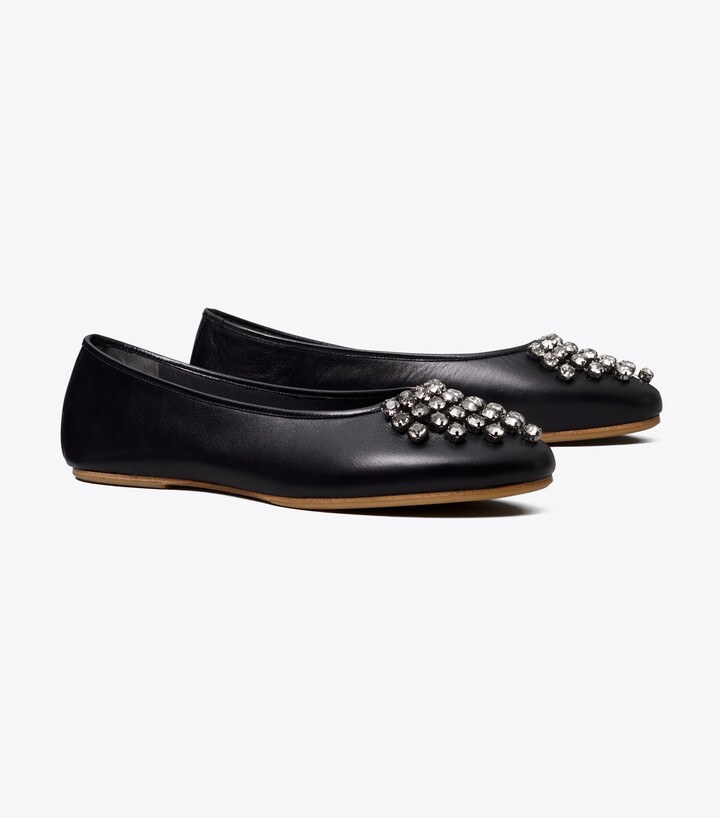 Womens Ballet Flats With Crystal | Shop the world's largest 