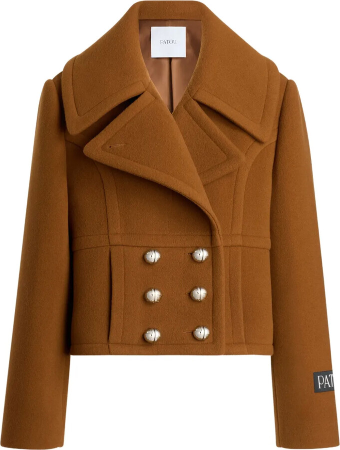 Patou Double-Breasted Wool Jacket