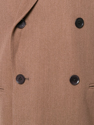 Lemaire boxy double-breasted coat