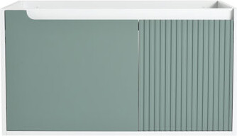 Dwelldivines Floating Wall-Mounted Bathroom Vanity & Soft-Close Cabinet Door(Only Vanity without Basin)