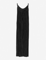 Thumbnail for your product : AllSaints Romey pleated woven maxi dress