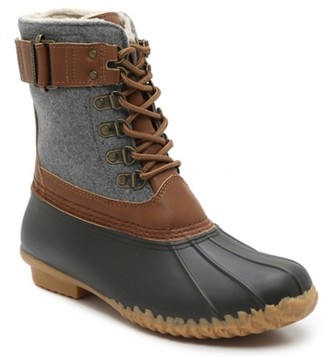 duck boot patty loafers