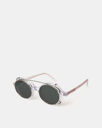 Han Kjobenhavn Doc Clip On Sunglasses (Clear)