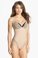 Thumbnail for your product : Simone Perele Women's 'Top Model' Lace Trim Smoother Bodysuit