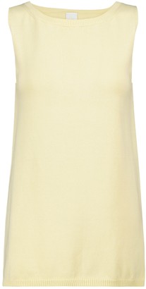 Max Mara Leisure Nastie cotton-blend knit tank top