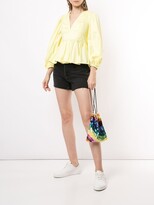 Thumbnail for your product : RE/DONE Raw-Edge Denim Shorts