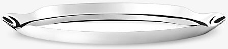 Georg Jensen Silver Wine Bar Stainless-Steel Tray Mirror Tray 39.4cm