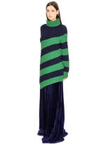 Thumbnail for your product : Marco De Vincenzo Ribbed Striped Wool Sweater