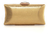 Thumbnail for your product : Kate Landry Social Metallic Box-Frame Clutch