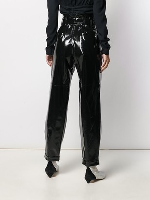Amen Belted High Waisted Trousers