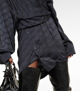 Thumbnail for your product : Balenciaga BB Monogram jacquard shirt dress