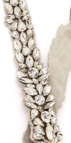 Thumbnail for your product : Deepa Gurnani Floral Crystal Headband