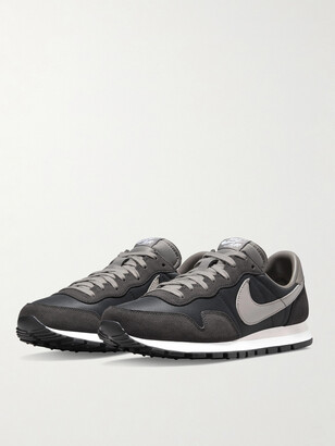 Nike Air Pegasus 83 Leather-Trimmed Suede And Shell Sneakers - ShopStyle  Trainers & Athletic Shoes