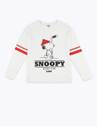 Marks and Spencer Snoopy Print Top (3-16 Years)