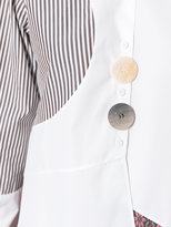 Thumbnail for your product : Ports 1961 contrast panel shirt