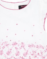 Thumbnail for your product : Juicy Couture Girls Soft Woven Eyelet Embroidery Dress