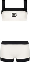 Thumbnail for your product : Dolce & Gabbana embroidery bikini set