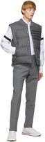 Thumbnail for your product : Thom Browne White Oxford Armbands Classic Shirt