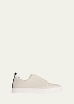 Thumbnail for your product : Pierre Hardy Laceless Leather Low-Top Sneakers