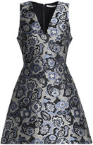 Thumbnail for your product : Alice + Olivia Flared Brocade Mini Dress