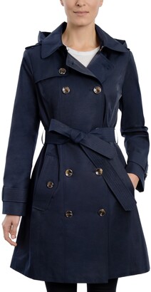 Navy Trench Coat With Hood Clearance, SAVE 54% - eagleflair.com