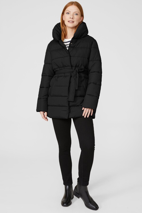 Maine Belted Padded Coat ShopStyle