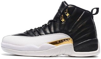 DASS Air 12 Retro Basketball Shoes "Wings" Fashion Sneakers For Mens White Black Gold US12.5