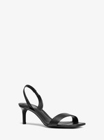 Thumbnail for your product : MICHAEL Michael Kors Mila Leather Sandal